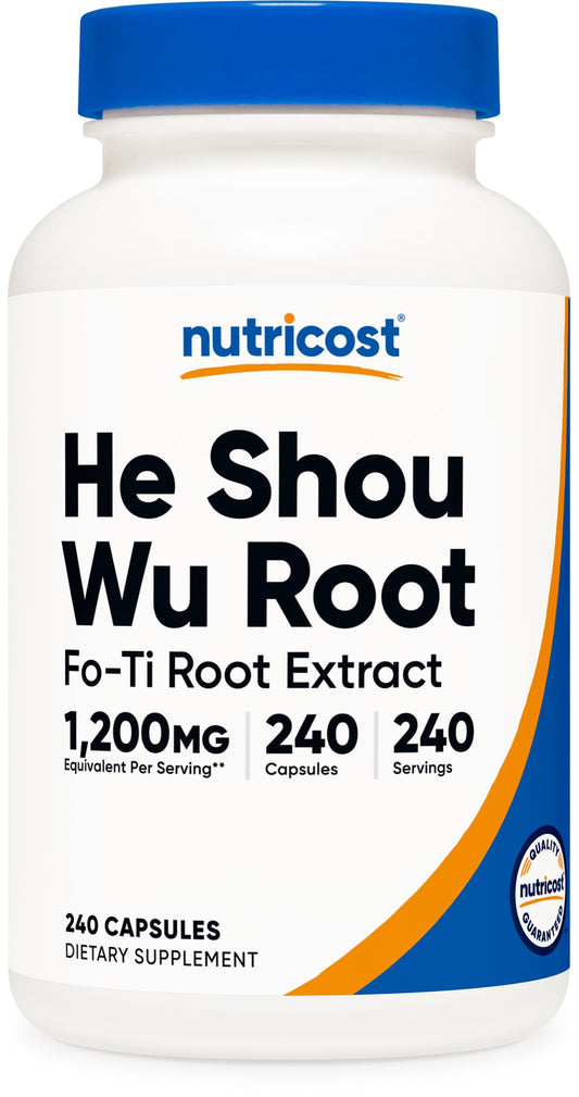 Nutricost He Shou Wu 240-cap bottle