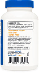 Non-GMO, gluten-free and soy-free icons for Nutricost Huperzine A