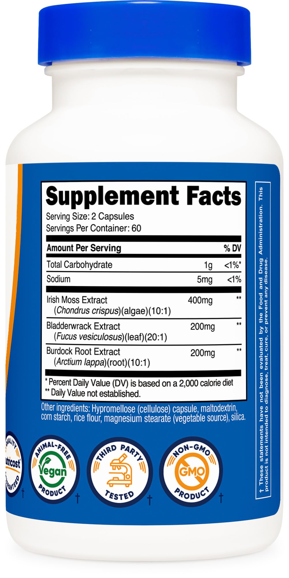 Manufactured in NSF-certified GMP-compliant facility