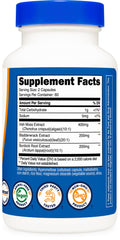 Manufactured in NSF-certified GMP-compliant facility