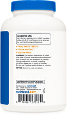 Third-party tested quality badge on packaging