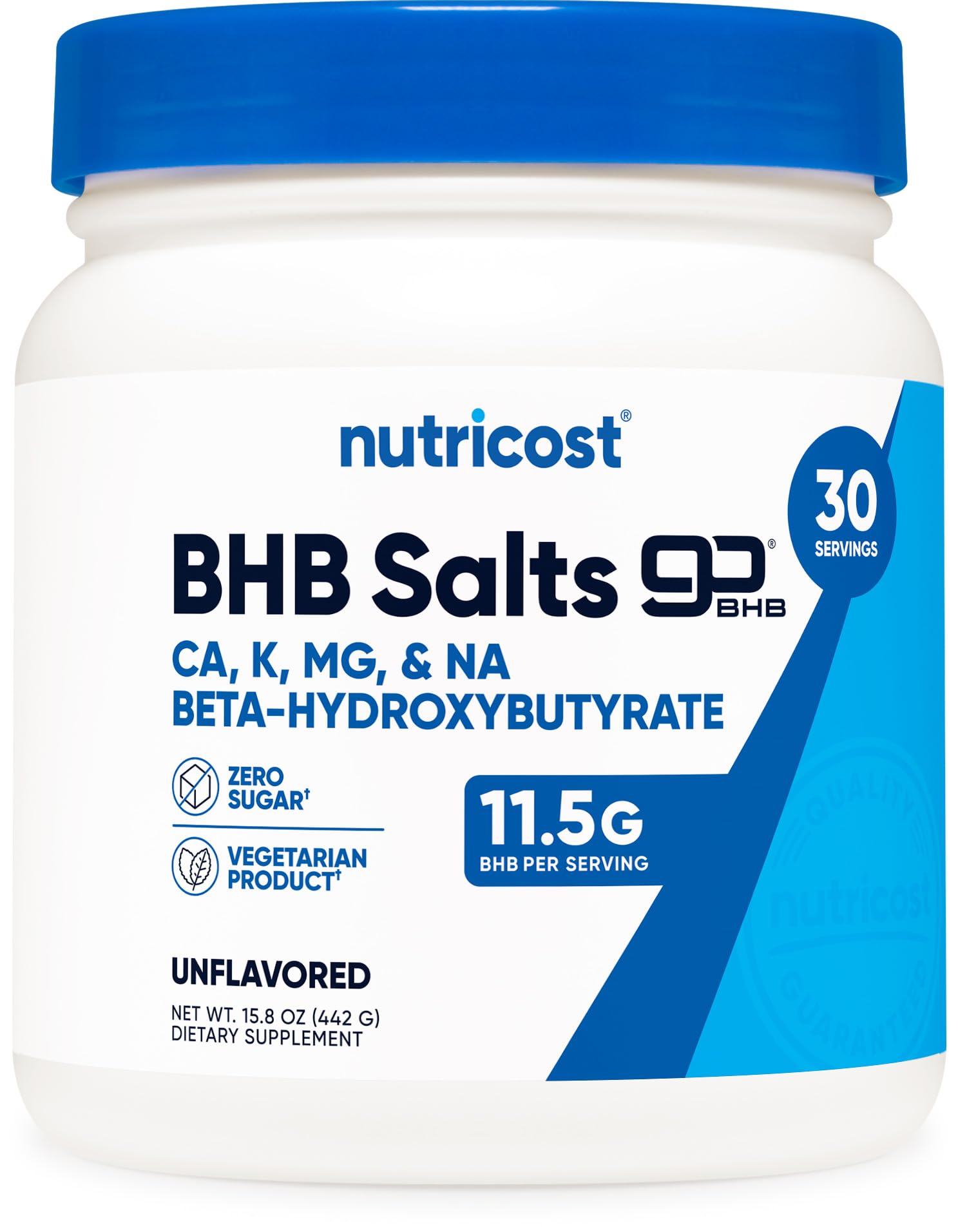 Nutricost Keto BHB exogenous bottle for keto use