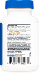 Nutricost KSM-66 Ashwagandha bottle with caps