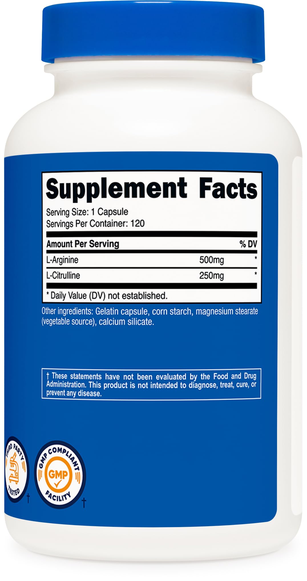 120 capsules per bottle