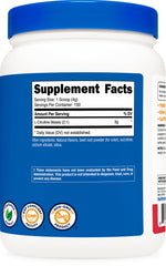 Serving scoop with Nutricost L-Citrulline Malate 2:1 Strawberry Kiwi powder