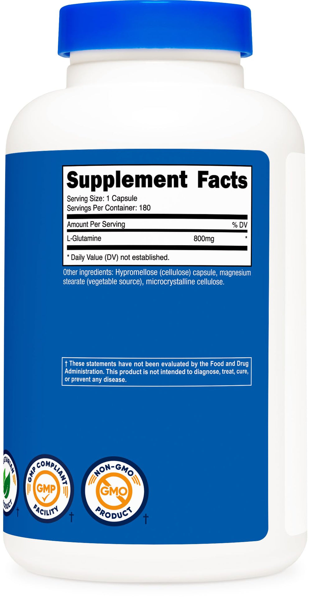 Facility stamp indicating GMP-compliant and FDA-registered