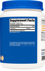 3rd-party testing and GMP/FDA compliant facility badge for Nutricost L-Lysine