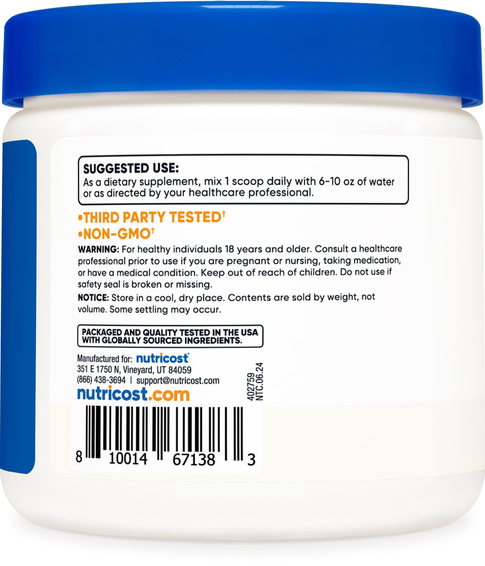 Manufactured in a GMP-compliant, FDA-registered facility in the USA
