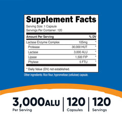 Single capsule labeled 3,000 FCC ALU