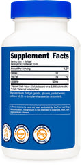 Nutricost Lycopene 50mg Softgels ingredients and certifications