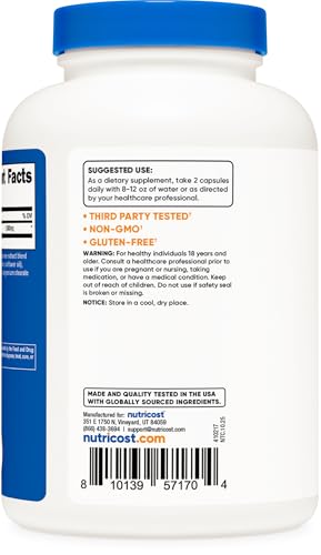 GMP-compliant and FDA-registered facility emblem on packaging