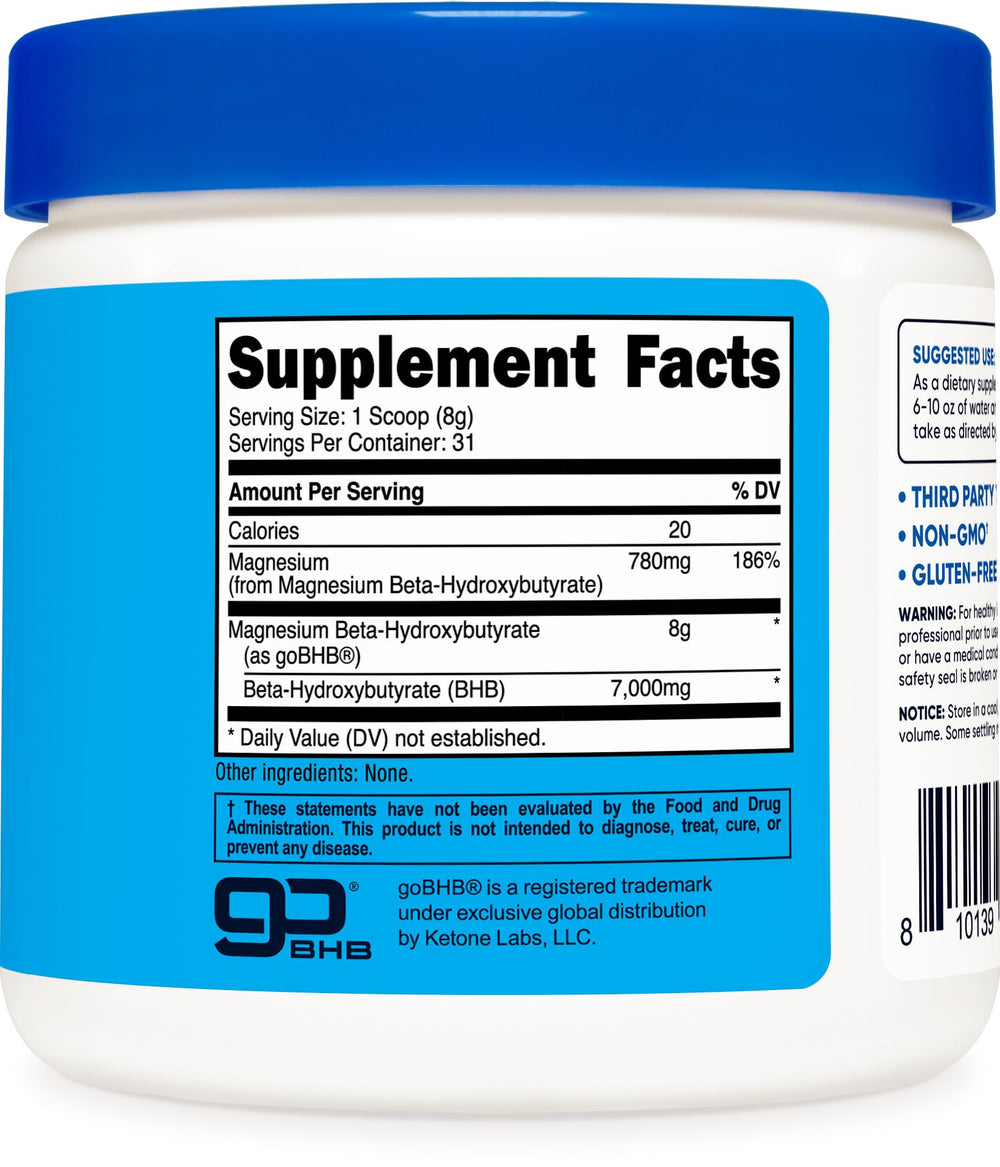 Non-GMO and gluten-free packaging label of the product