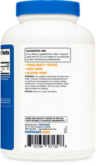 NSF GMP Certified quality seal and bottle of magnesium complex