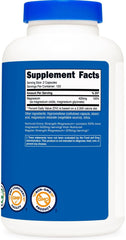 Non-GMO, Gluten Free, Soy Free icons on Nutricost packaging