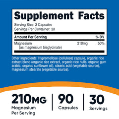Nutricost Magnesium Glycinate packaging