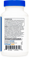 Vegetarian formula note on Nutricost Magtein label