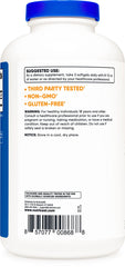 Close-up of Nutricost MCT Oil Softgels capsules