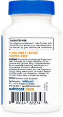 Bottle open with 240 melatonin tablets