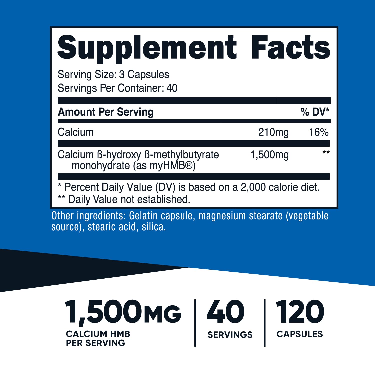 Capsules showing two serving options: 60 and 120 count