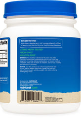 Close-up texture of Nutricost Organic Alfalfa Powder