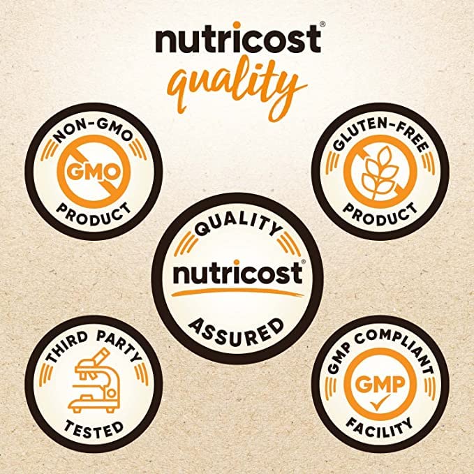 Nutricost Chlorella bottle with product label visible