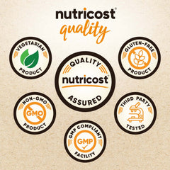 Convenient serving scoop included with Nutricost Saw Palmetto Powder