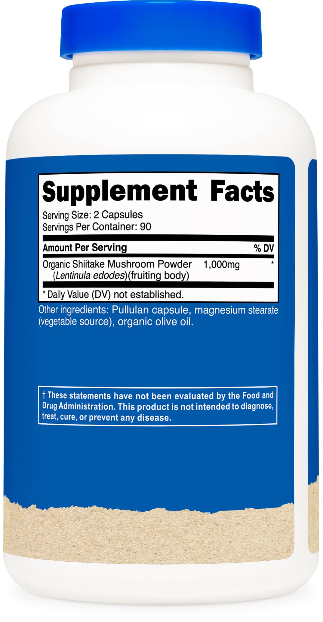 Labels indicating vegan, gluten free, non-GMO and soy free