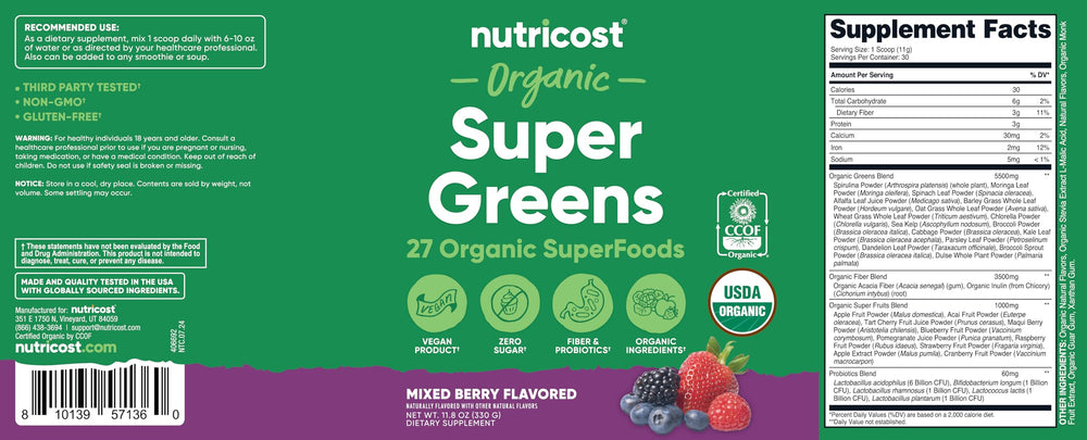 Graphic highlighting vegan and zero sugar added benefits