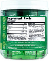 Serving suggestion: mix Nutricost Super Greens into water or smoothie