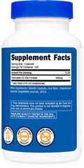Packaging indicating NSF Certified, GMP Compliant, FDA Registered facility