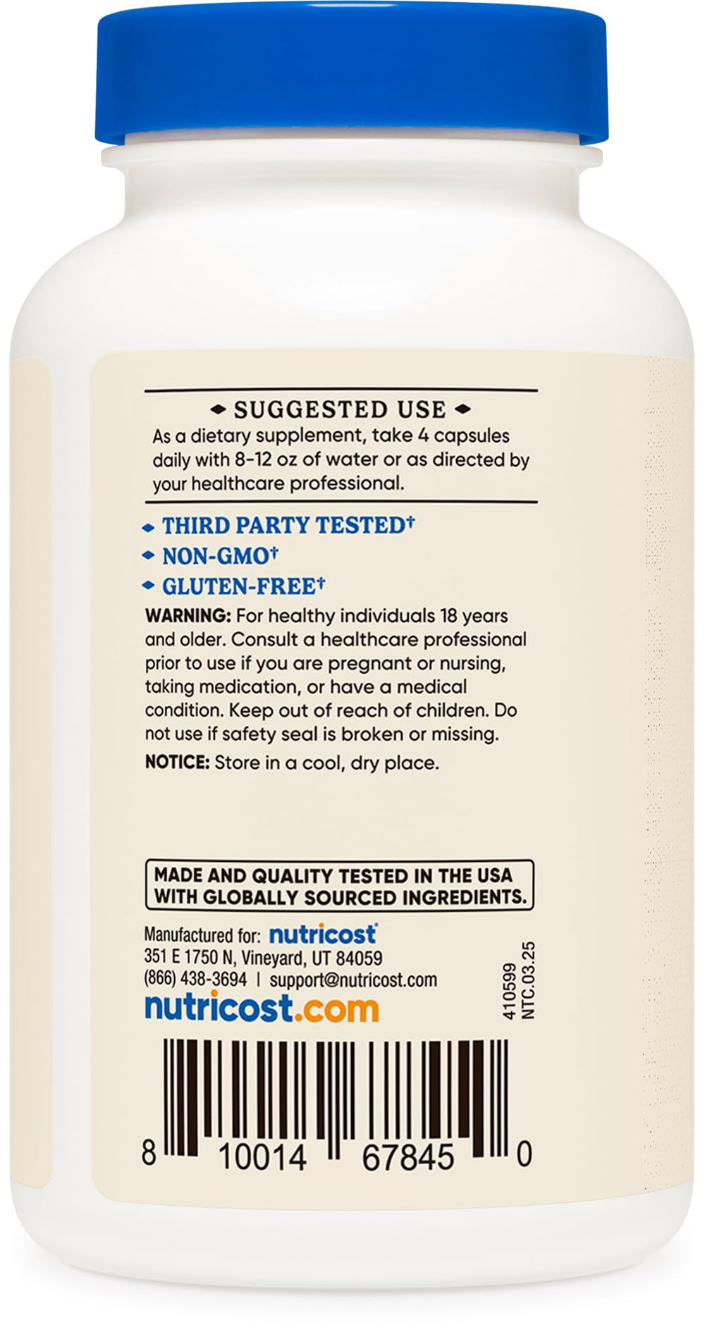 Pasture-raised, free-range Argentina cows for Nutricost liver capsules
