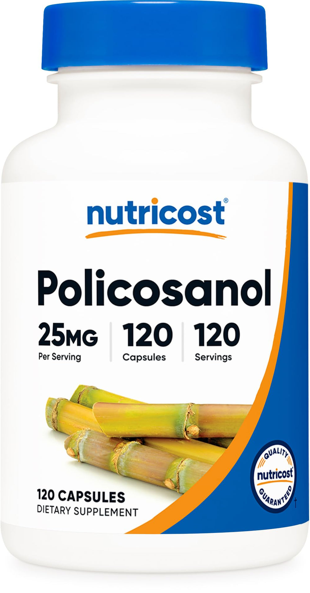 Nutricost Policosanol 25mg bottle - 120 capsules