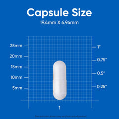 Bottle cap color options blue or white