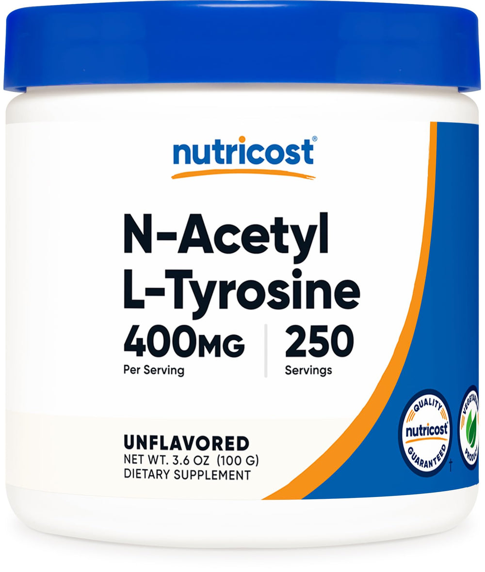 Nutricost NALT powder bottle 100g front view
