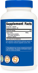 ISO-accredited third-party testing seal on label