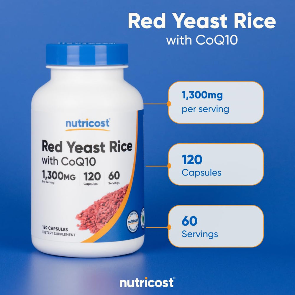 Product shot featuring 60 servings per bottle icon on label