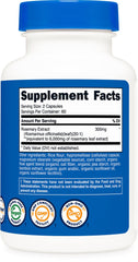 Nutricost Rosemary Extract bottle packaging