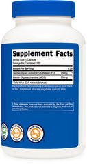 Nutricost capsules packaging showing vegan and gluten-free features