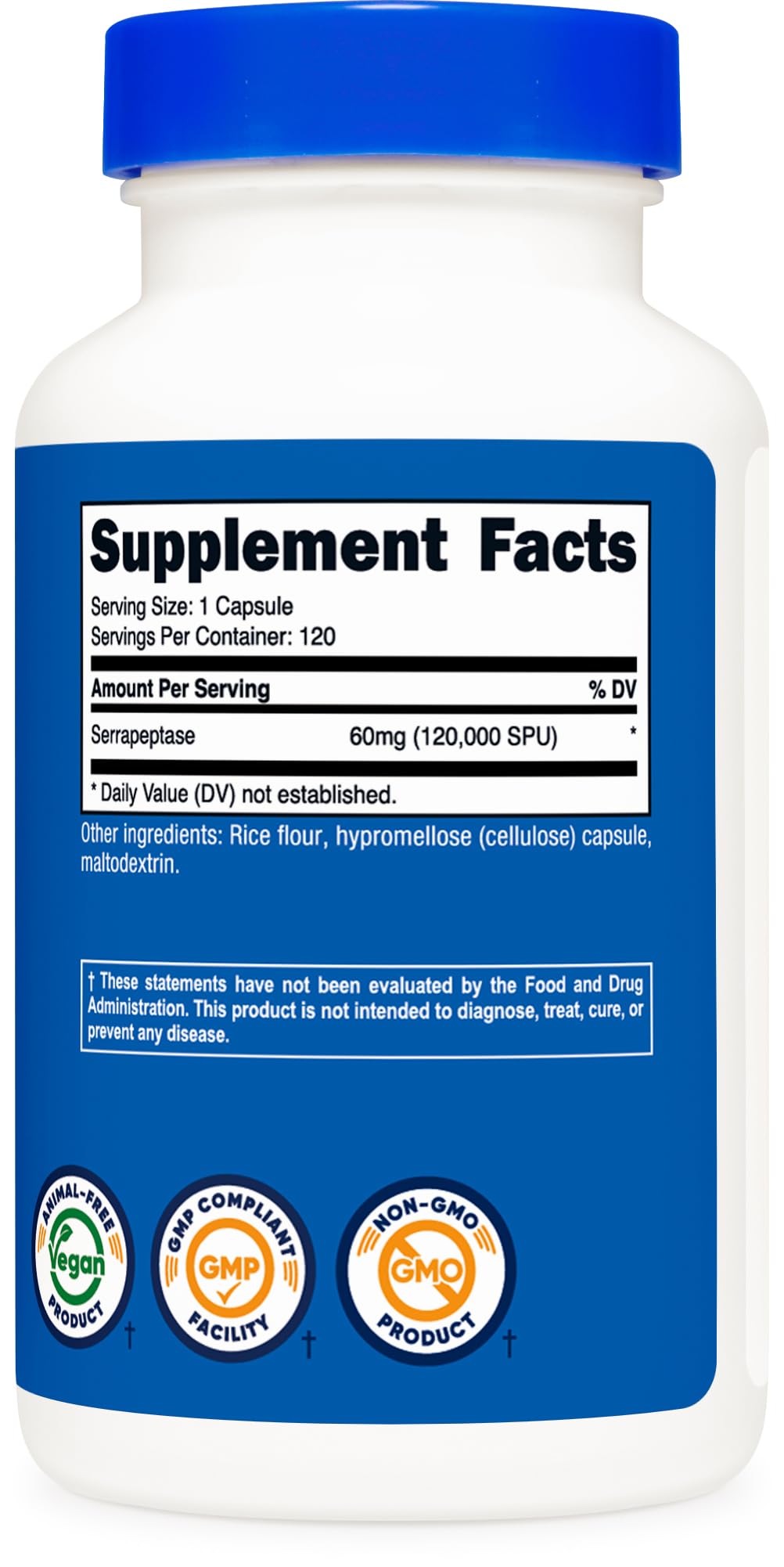 Manufacturing facility with NSF/ GMP/ FDA compliance indicators