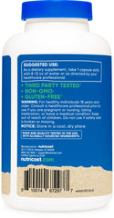 CCOF organic certification badge on Nutricost Shatavari packaging