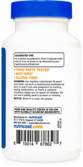 Close-up of Nutricost Shilajit Capsules bottle