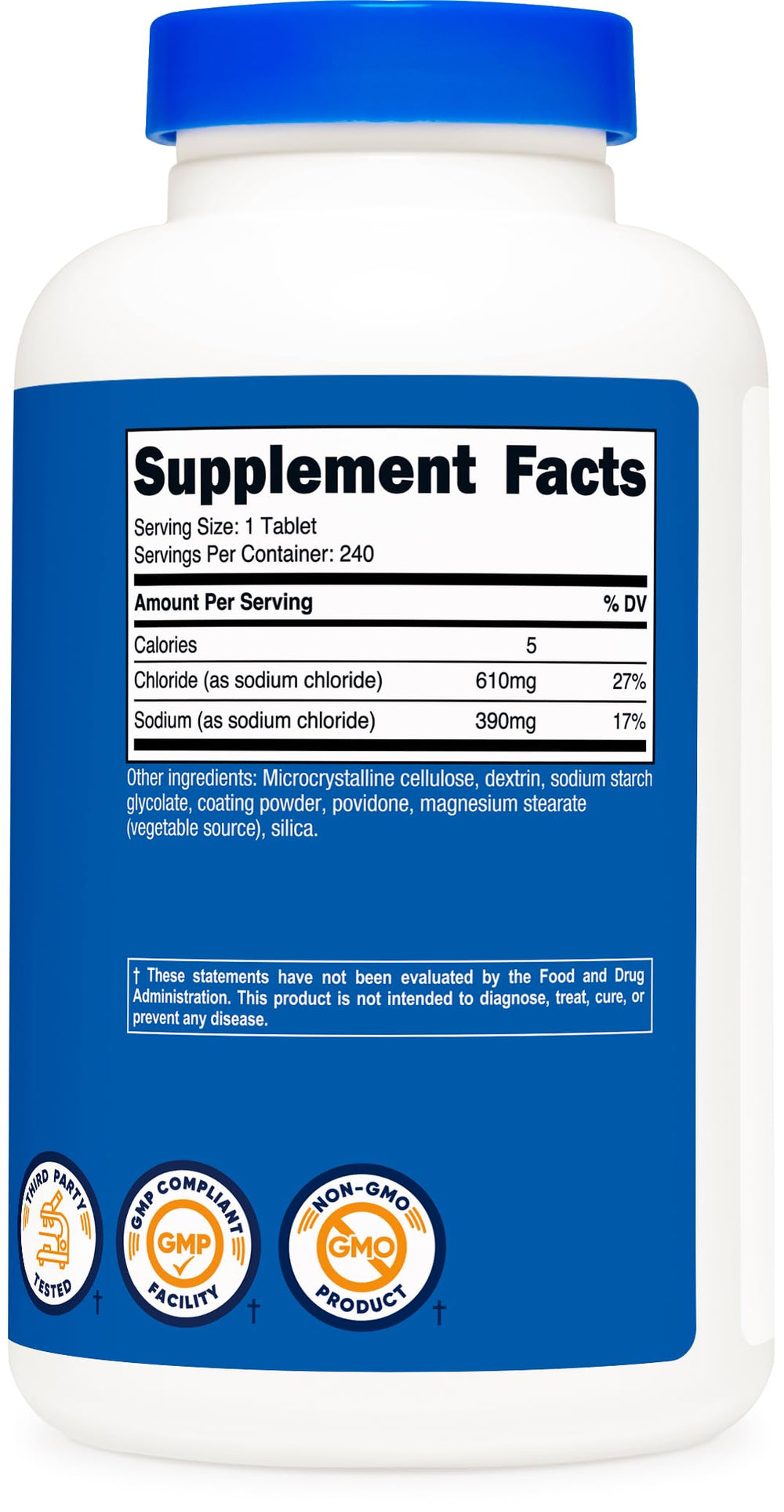 Manufactured in a GMP-compliant, NSF-certified FDA-registered facility