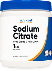 Nutricost Sodium Citrate 1lb bottle
