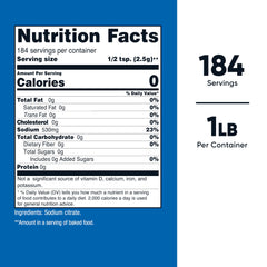 Nutricost Sodium Citrate packaging and label