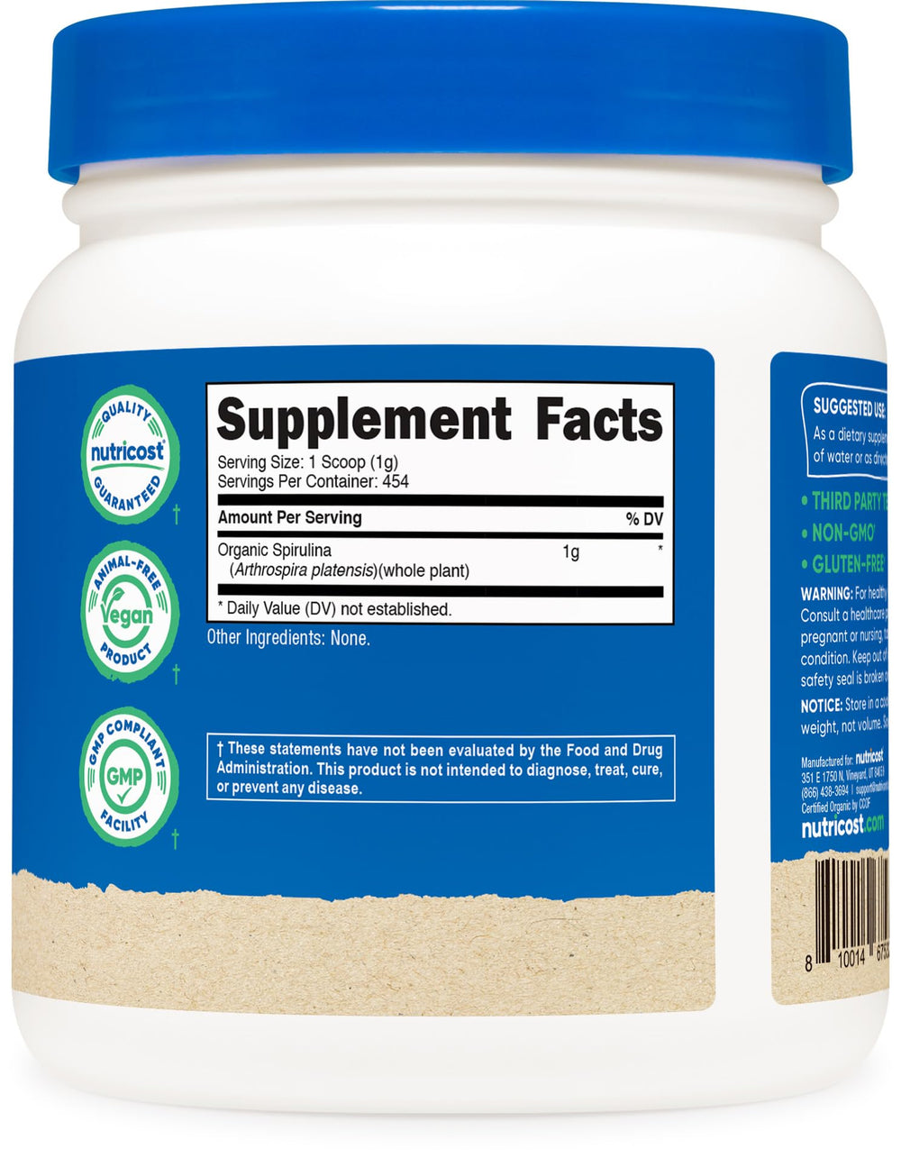 Third-party testing and quality assurance seals on packaging