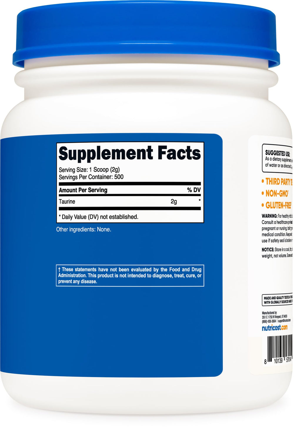 Manufactured in a GMP-compliant, FDA-registered facility