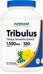 Nutricost Tribulus Terrestris 1500mg bottle with 240 capsules