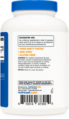 Non-GMO, gluten-free and soy-free supplement by Nutricost