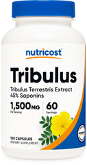 Nutricost Tribulus Terrestris Extract bottle label
