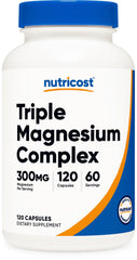Nutricost Triple Magnesium Complex bottle front label